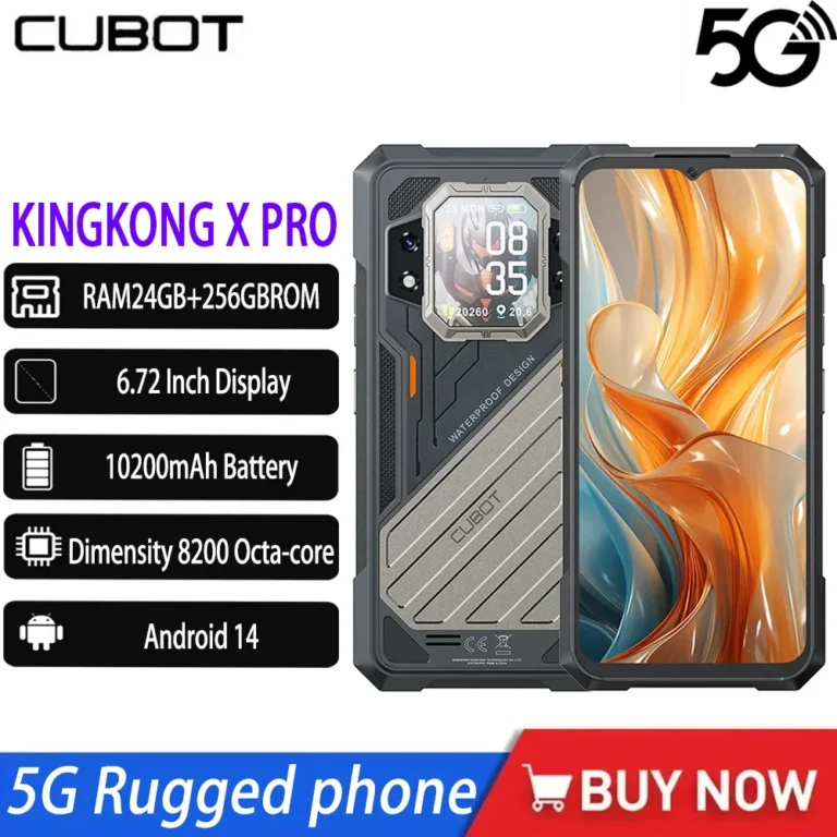 2025 CUBOT KINGKONG X PRO 5G Wytrzymały smartfon Android Dimensity 8200… - zdjęcie 1