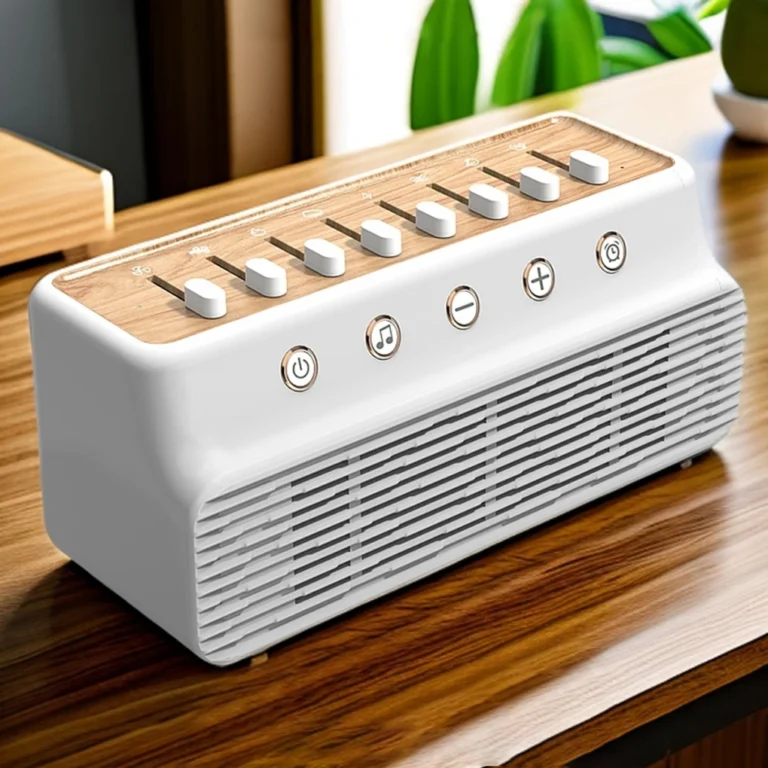 8 Naturalnych Dźwięków Urządzenie do Snu dla Niemowląt z Białym Szumem Bezprzewodowy Głośnik Bluetooth Przenośna Muzyka do Sypialni Pomoc w Zasypianiu - zdjęcie 1