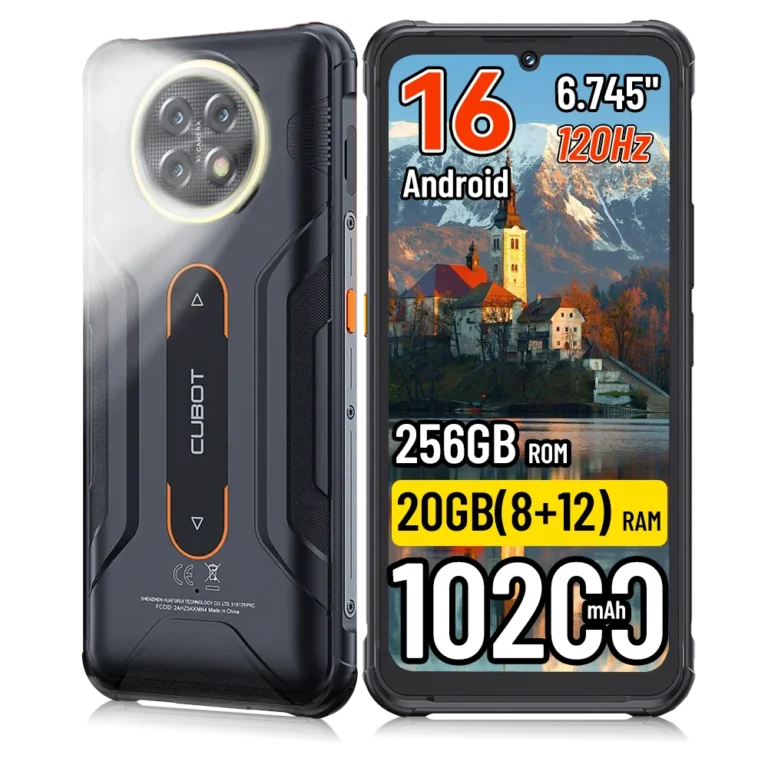 Cubot KingKong ACE 5 Android 16 Wytrzymały smartfon (8+12) RAM ROM 6.745 - zdjęcie 1