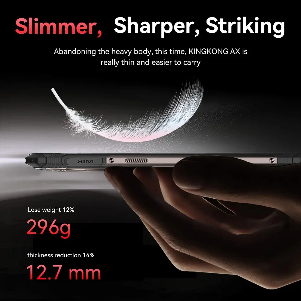 Cubot KINGKONG AX, wytrzymały smartfon Helio G99