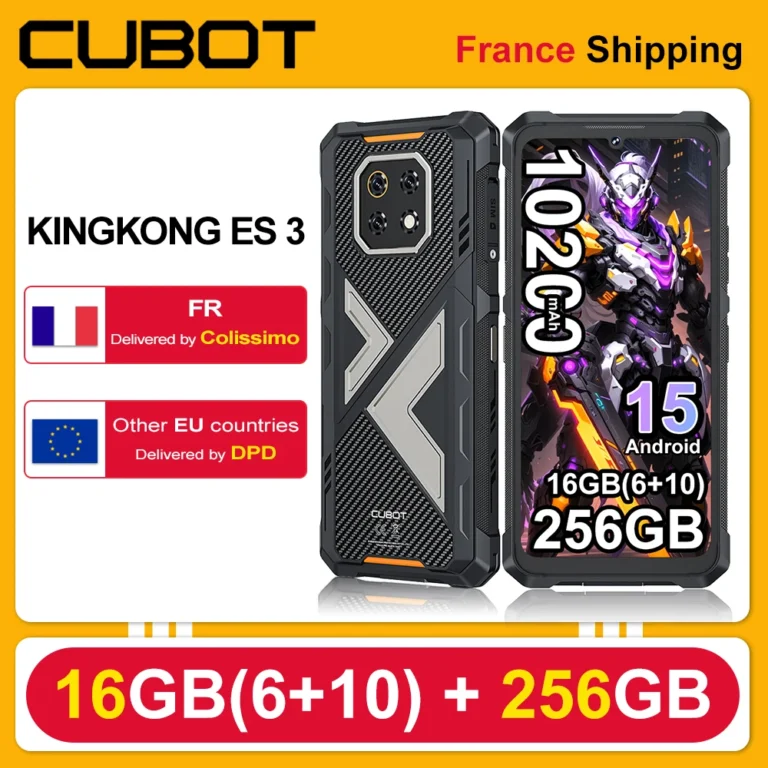Cubot KingKong ES 3 Android 15 Wytrzymały smartfon (6+10)+ 6.745'' Tele… - zdjęcie 1