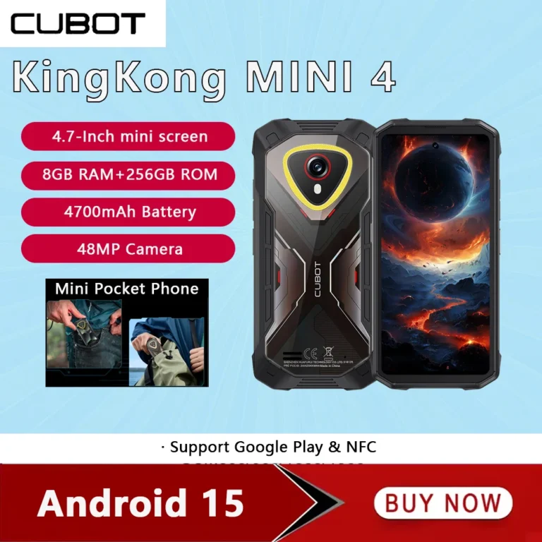 Cubot KingKong MINI 4 Wytrzymały Smartfon Android 15 Do RAM - zdjęcie 1