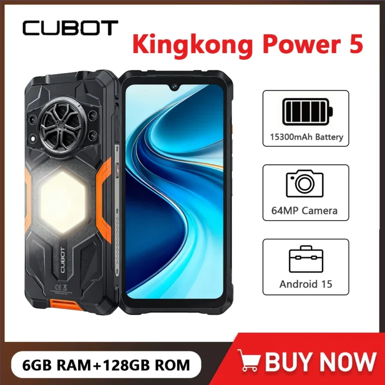 Cubot KingKong Power 5 Wytrzymały Smartfon Android 15 Bateria Telefon K… - zdjęcie 1
