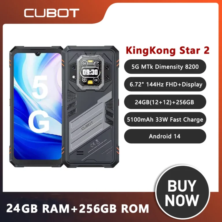 Cubot KingKong Star 2 Ultracienki, wytrzymały wyświetlacz 6,72 cala… - zdjęcie 1