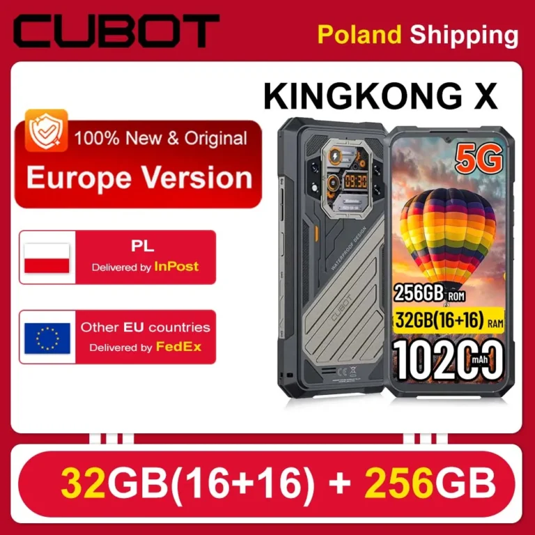 CUBOT KingKong X Android 14 (16+16) Smartfon 6.583 - zdjęcie 1