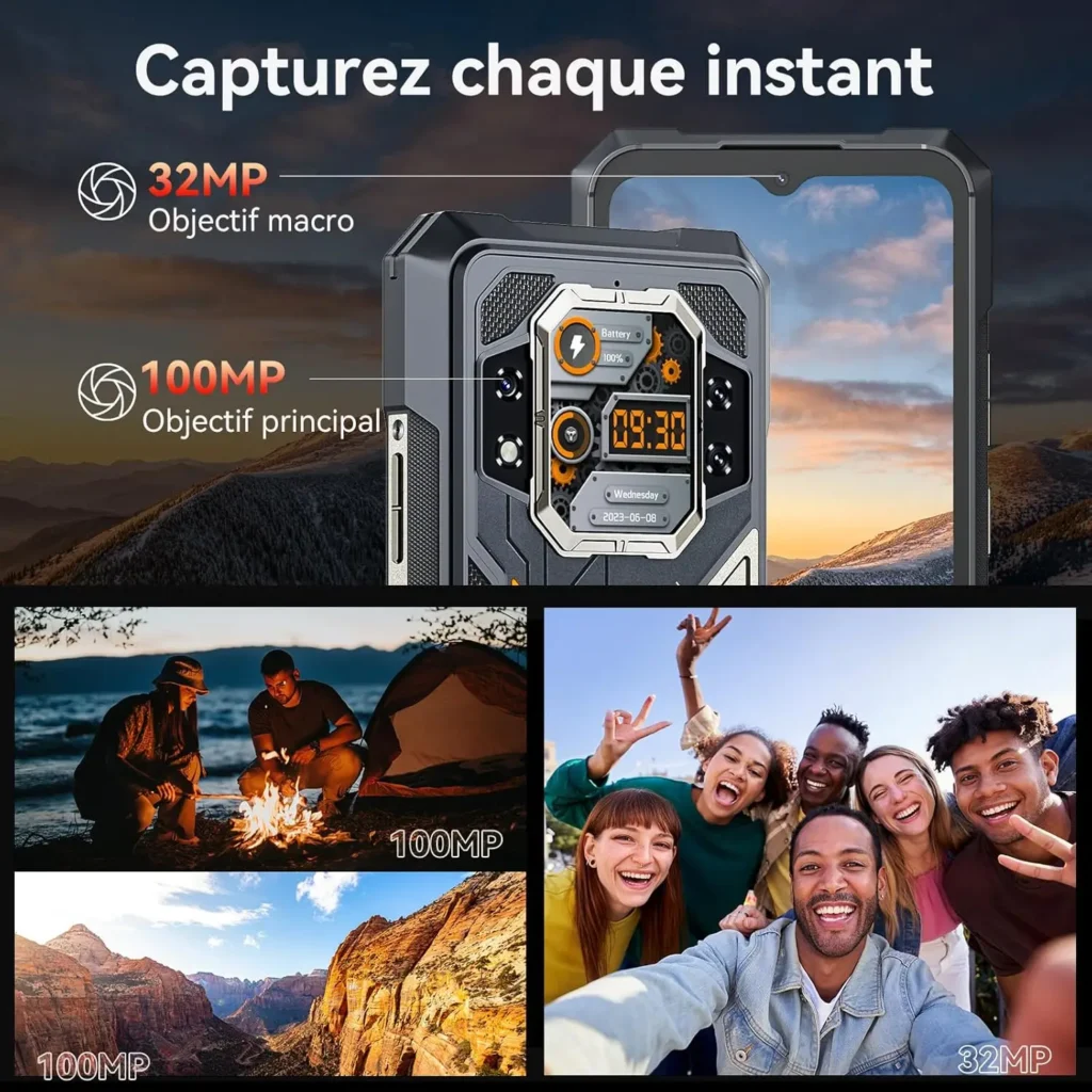 CUBOT KingKong X Android 14 Smartphone (16+16) 6.583