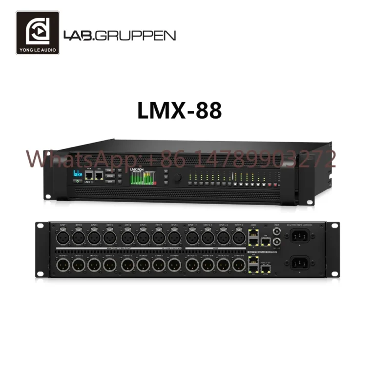 Dbx DriveRack LMX88 2 in 6 out 2U Rackmount Cyfrowy Procesor Audio 8x8 Kanałów - zdjęcie 1