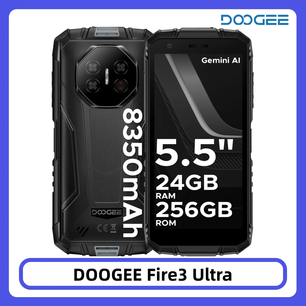 DOOGEE Fire 3 Ultra Wytrzymały Telefon 5.5