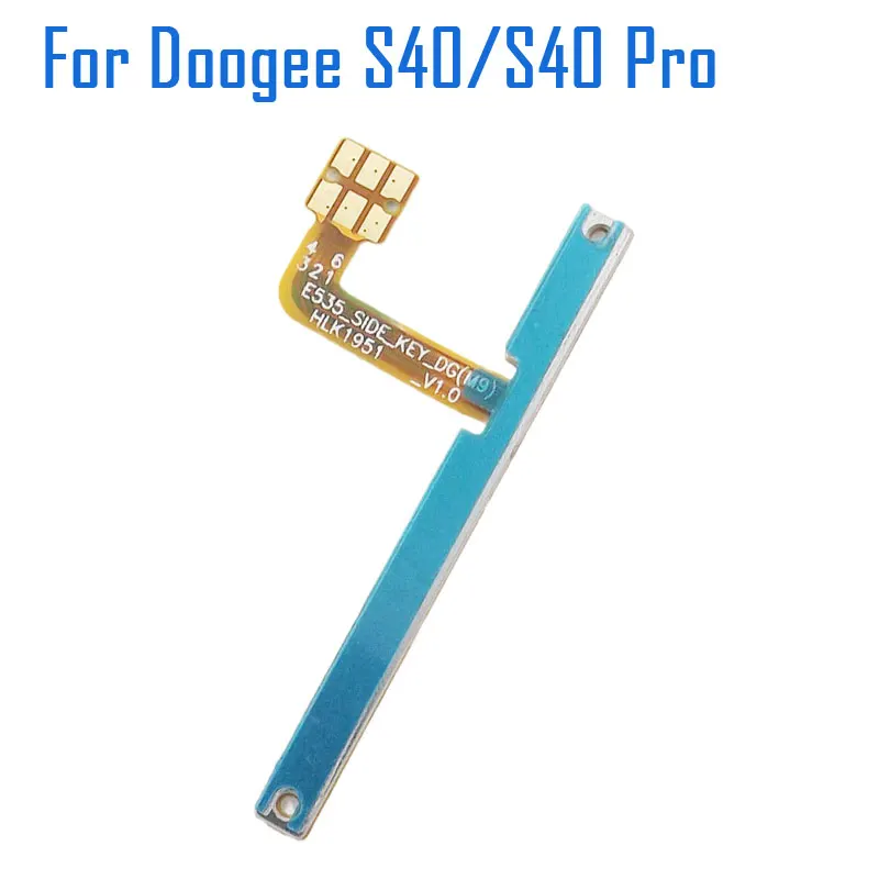 DOOGEE S40 Pro przycisk głośności zasilania kabel nowy boczny kabel FPC Flex SOS klucze kablowe FPC akcesoria do telefonu DOOGEE S40