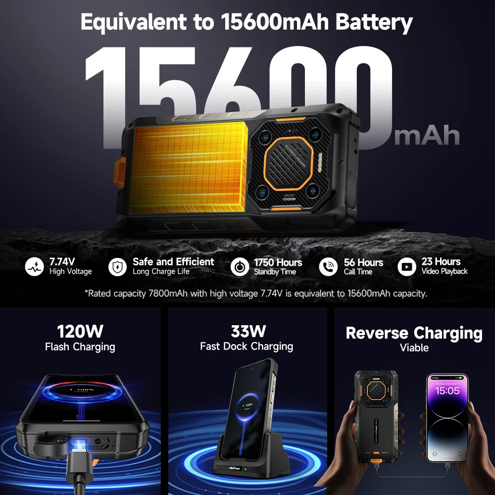 【Nowość】 Wytrzymały wodoodporny smartfon Ulefone Armor 26 Ultra 5G + Sm…