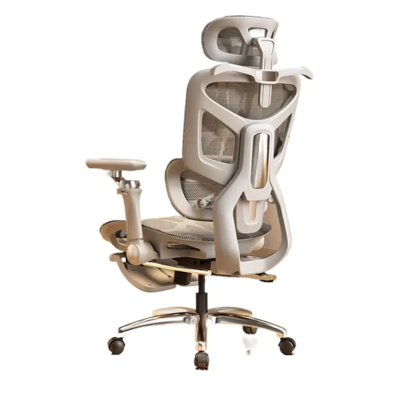 Ergonomiczne krzesło biurowe do komputera z podparciem lędźwiowym, wygodne krzesło gamingowe do długiego siedzenia dla mężczyzn. - zdjęcie 1