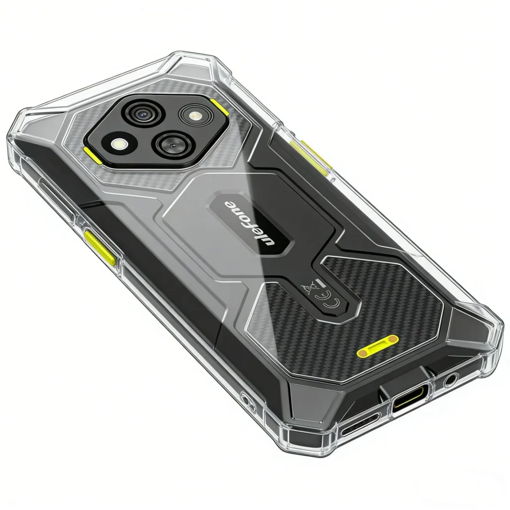 Etui na telefon Ulefone RugKing 3 Pro, miękkie silikonowe etui TPU, obu…