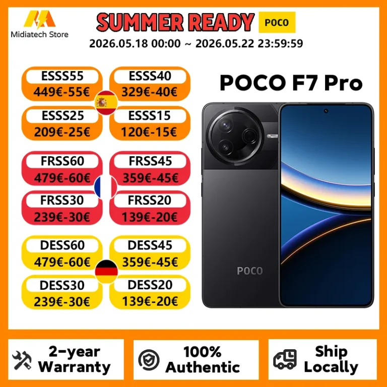 Globalna wersja POCO F7 Pro Snapdragon 8 Gen 3 Smartfon 6.67'' Wyświetl… - zdjęcie 1