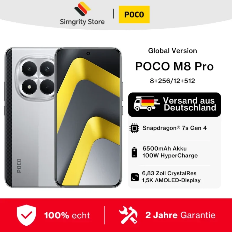 Globalna wersja POCO M8 Pro 5G Procesor Snapdragon 7s Gen 4 Smartfon Wy… - zdjęcie 1