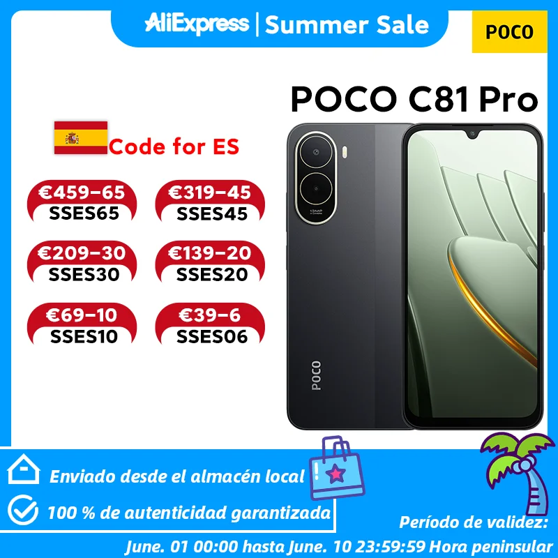 Globalna Wersja Smartfona POCO C81 Pro
