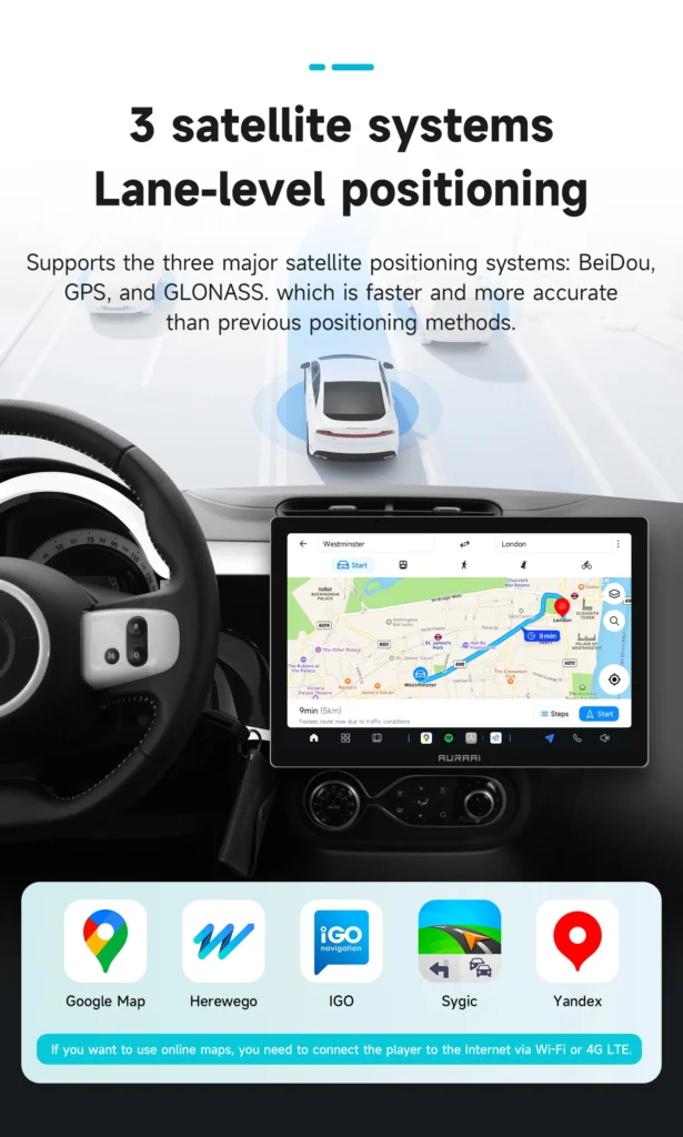 Hizpo 2Din Android Inteligentny Ekran Samochodowy Radio Multimedialne z…