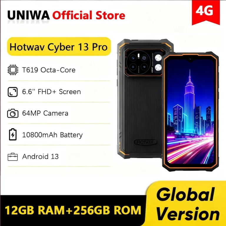 HOTWAV Cyber 13 Pro Wytrzymały Telefon Bateria + Telefon Komórkowy Apar… - zdjęcie 1