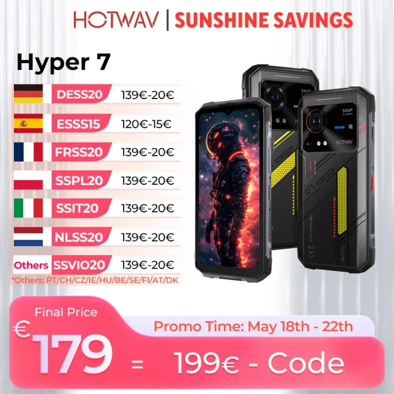 HOTWAV Hyper 7 5G Wytrzymały telefon 6,6'' FHD - zdjęcie 1