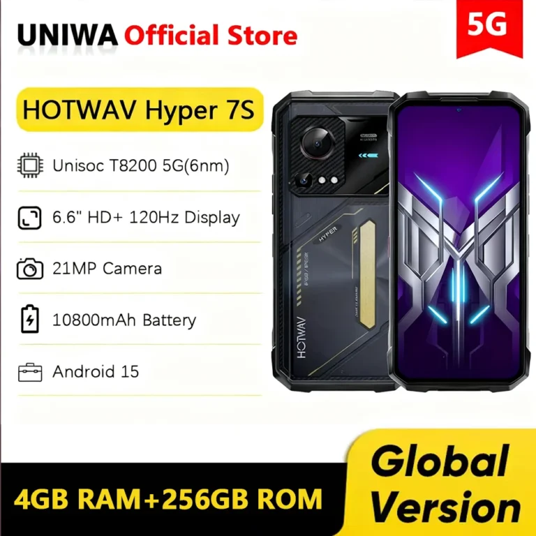 HOTWAV Hyper 7S 5G Wytrzymały Smartfon Android 15 IP68/IP69K + 6.6 Calo… - zdjęcie 1