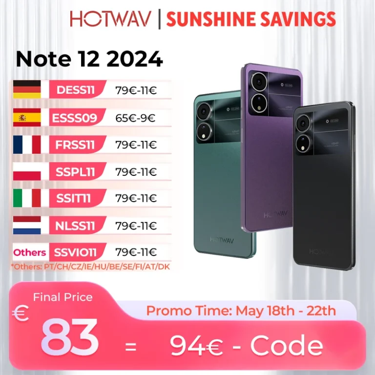 HOTWAV Note 12 2024 6.8'' HD+ Smartfon Android 14 OS Telefon komórkowy - zdjęcie 1