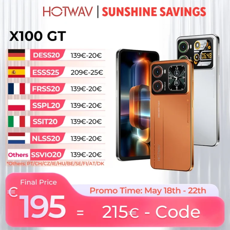 HOTWAV X100 GT Ultracienki smartfon 6,9'' Android 16 IR Blaster Telefon… - zdjęcie 1