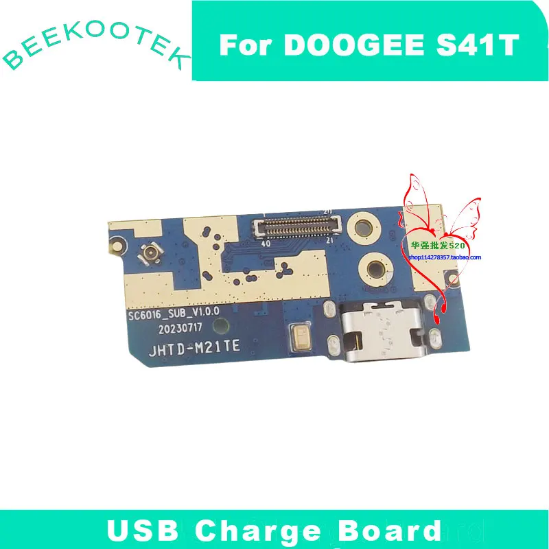 Nowa Płytka USB DOOGEE S41T S41 max S41 Plus Port Ładowania Dock Mikrofon Do Telefonu Inteligentnego DOOGEE S41T