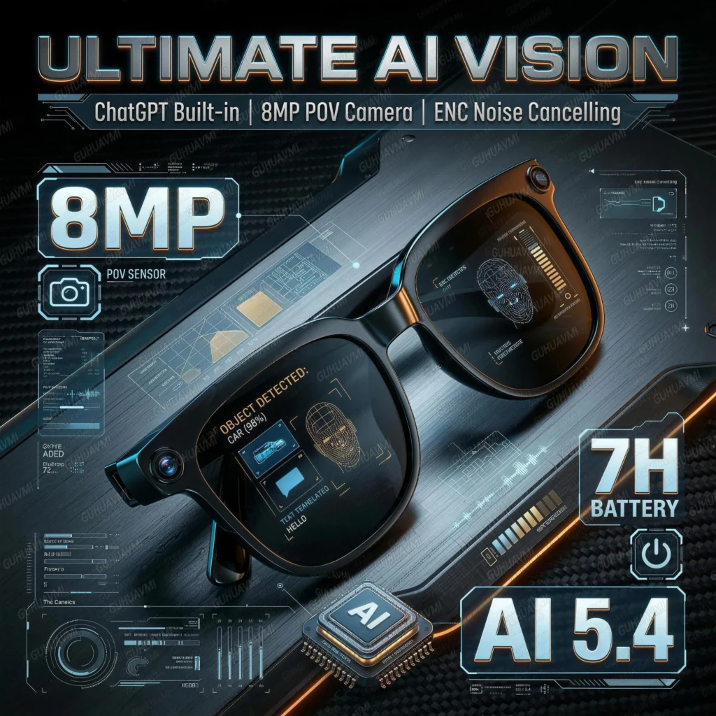 Nowe inteligentne okulary AI 2026