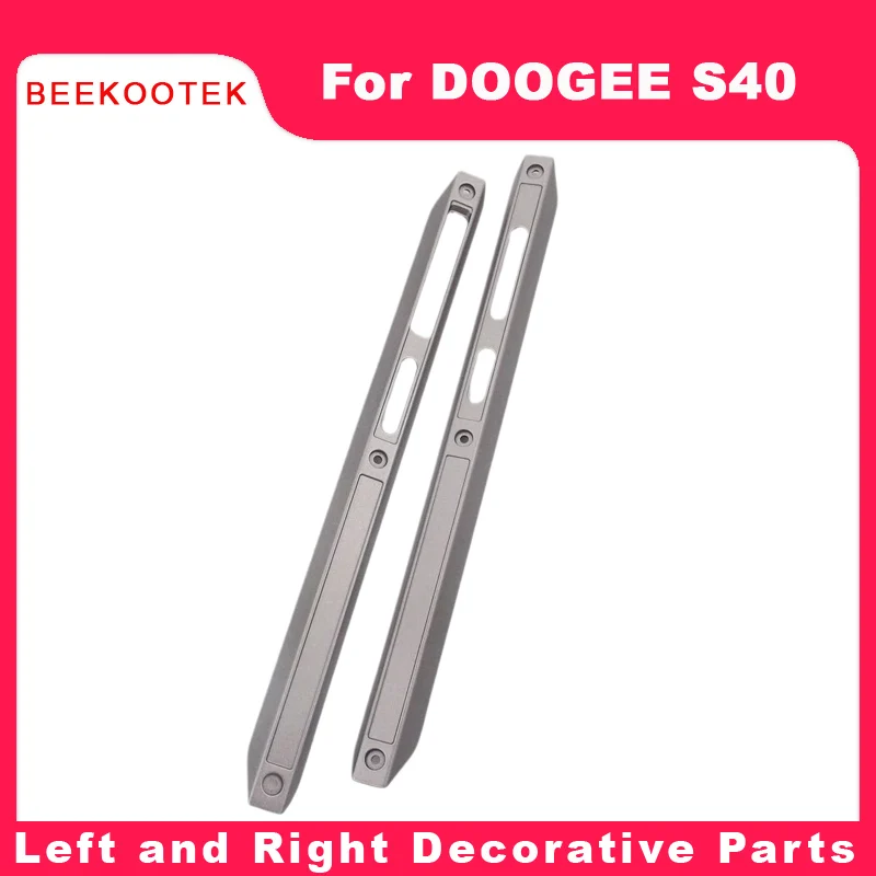 Nowy Doogee S40 środkowa strona rama z tworzywa obudowy pokrywa środkowe części zderzak + śruby akcesoria do naprawy do DOOGEE S40 Smart Phone