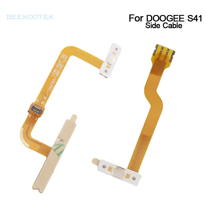 Nowy Doogee S41 Power On/Off + głośność FPC klucz Up/przycisk dół niestandardowy kabel przycisku do smartfona Doogee S41 Pro