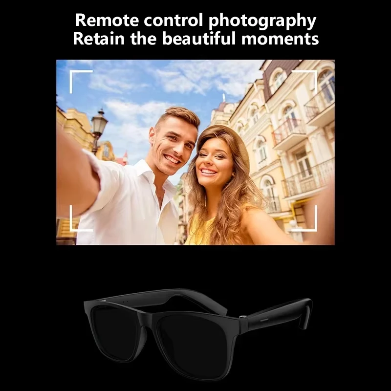 Okulary przeciwsłoneczne Lenovo AI 8K z kamerą, dotykowe, nagrywanie zd…