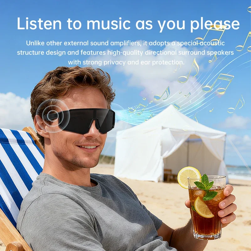 OnePlus AI Inteligentne Okulary Słuchawki 2w1 Bluetooth Muzyka Rozmowy…
