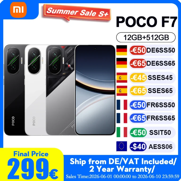 POCO F7 12+ Flagowy telefon komórkowy z Snapdragonem 8s Gen, ogromną ba… - zdjęcie 1