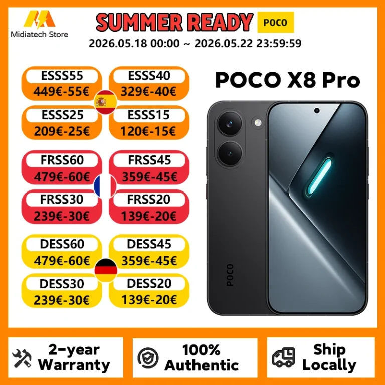 POCO X8 Pro Procesor Dimensity 8500-Ultra Smartfon Ekran 6.59 - zdjęcie 1