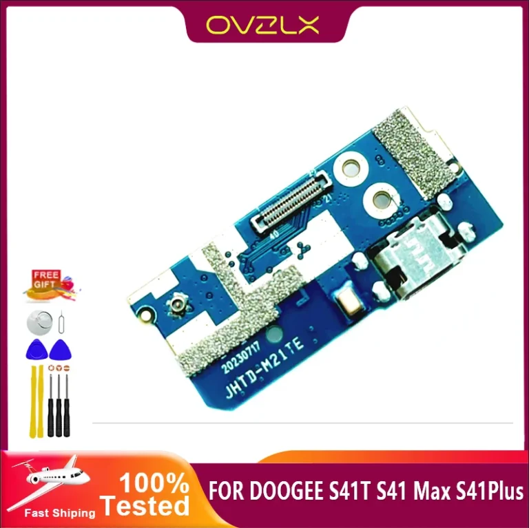 Port ładowania złącze stacji dokującej Flex dla DOOGEE S41 Max S41Plus S41T złącze USB stacja dokująca kabel do ładowarki - zdjęcie 1