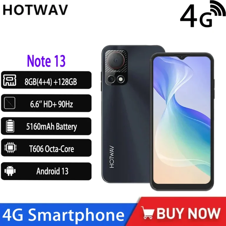 SMARTFON HOTWAV Note 13 4G Android 13 6,6” HD+ T606 Octa-Core + Telefon… - zdjęcie 1