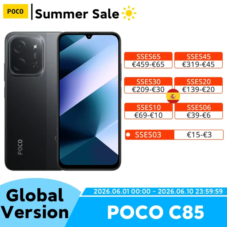 Smartfon POCO C85 w wersji globalnej, ekran Dot Drop 6,9 cala, podwójny… - zdjęcie 1