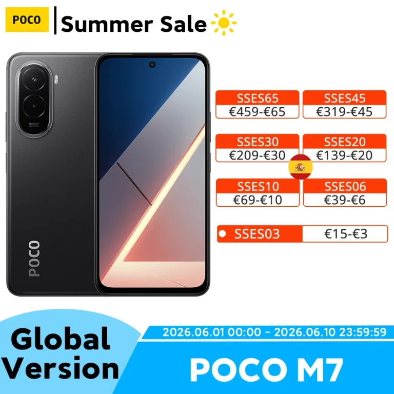 Smartfon POCO M7 , mocny procesor Snapdragon 685, ekran 6,9” FHD+, podw… - zdjęcie 1