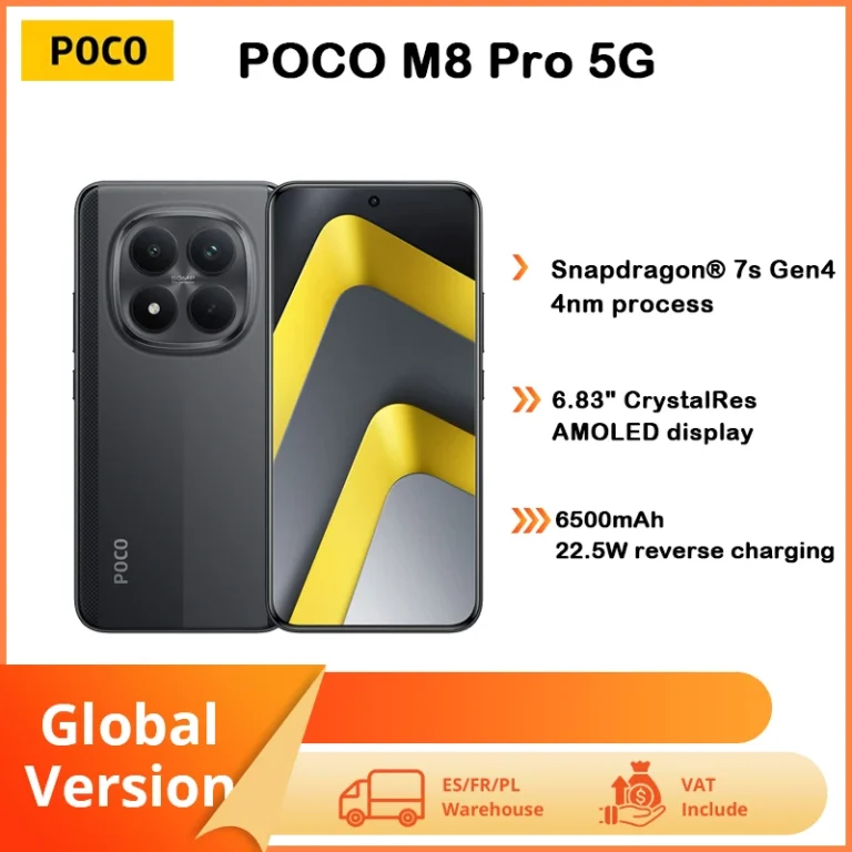 Smartfon POCO M8 Pro 5G Snapdragon 7s Gen 4, ekran 6,83 cala 1.5K - zdjęcie 1