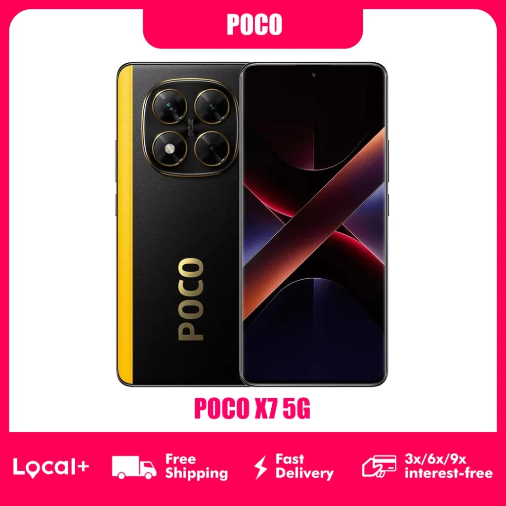 Smartfon Poco X7 z procesorem Dimensity 7300-Ultra, 6,67-calowym zakrzy…
