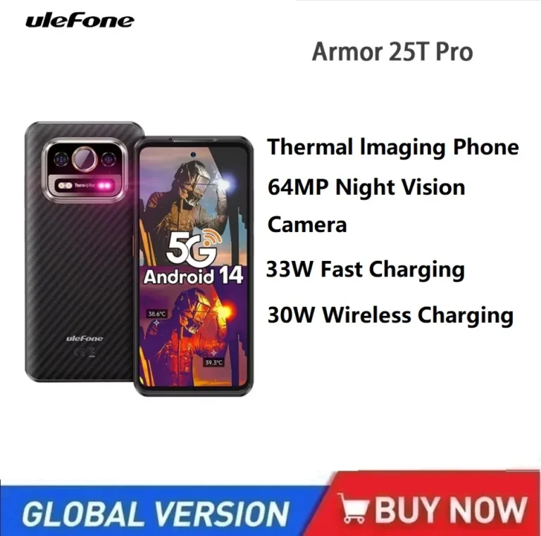 Ulefone Armor 25T Pro 5G obrazowanie termowizyjne wytrzymały telefon +… - zdjęcie 1