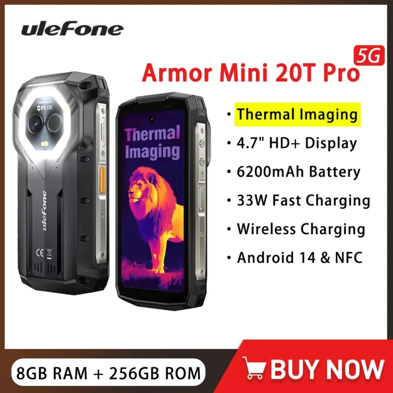Ulefone Armor Mini 20T Pro 5G Wytrzymały telefon Termal lmaging 4,7 cal… - zdjęcie 1