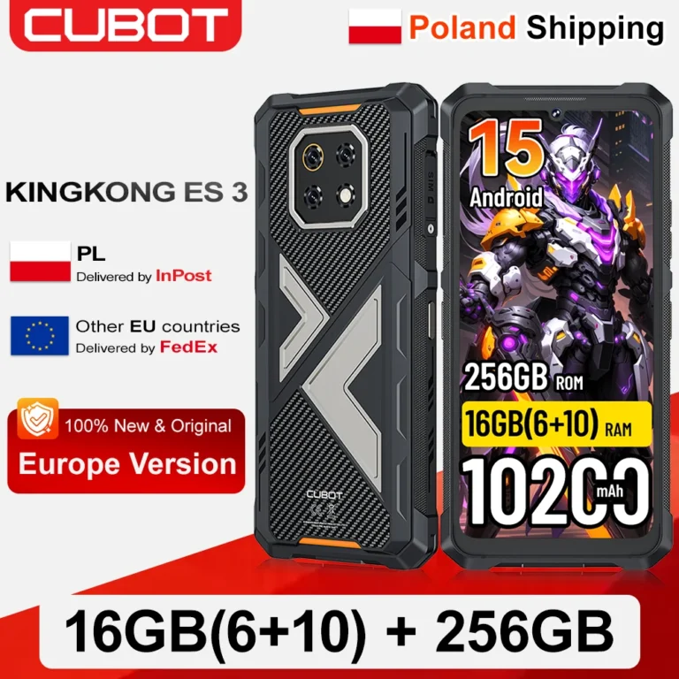 Wytrzymały smartfon Cubot KingKong ES 3 z Androidem 15 - zdjęcie 1