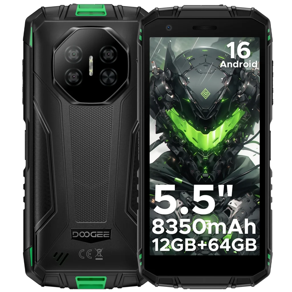 Wytrzymały smartfon DOOGEE Fire 3, 8350mAh, Octa Core Android 16, telefon 5.5