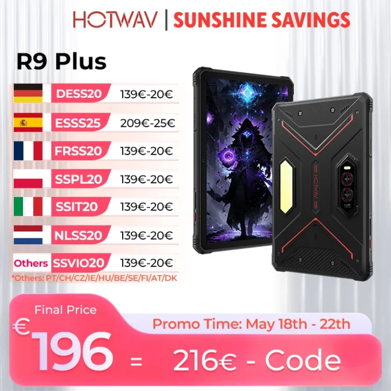 Wytrzymały tablet HOTWAV R9 Plus, 11-calowy wyświetlacz 2K - zdjęcie 1