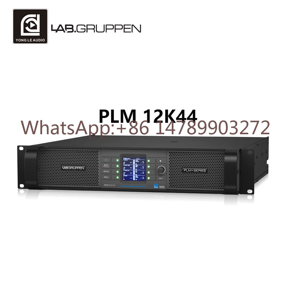 YONGLE PLM 20K44 4-kanałowy wzmacniacz mocy klasy T-D 2U do racka, meta…