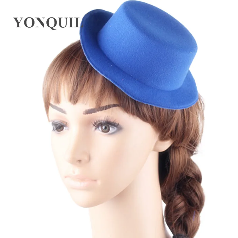 17 CM Top Hat Children Kids Party Show Nakrycie głowy dla kobiet Ślub Show DIY Akcesoria do włosów Eleganckie damskie nakrycia głowy Czapka Fedora