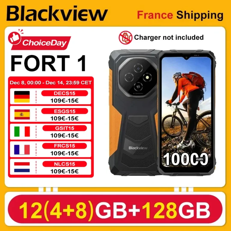 Blackview FORT 1 Wytrzymały smartfon 6,56 cala z AI, telefon komórkowy… - zdjęcie 1