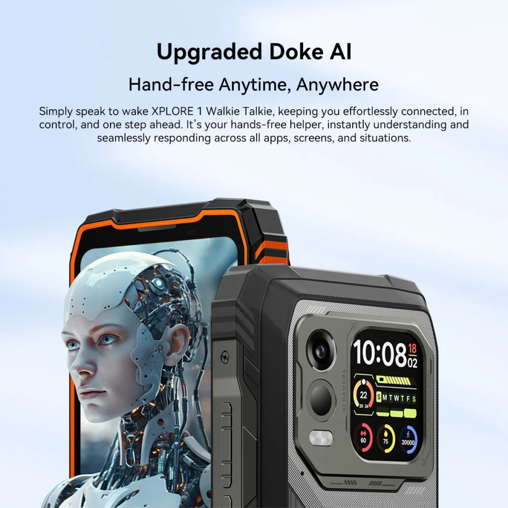 Blackview XPLORE 1 Walkie Talkie, wytrzymały smartfon z ekranem głównym…