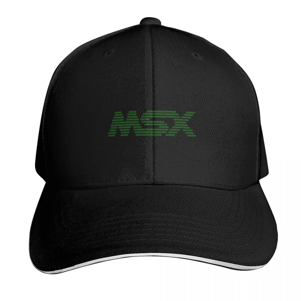 Czapka baseballowa MSX (ASCII Art w zielonym fosforze) Luksusowa męska czapka Odzież golfowa Czapka typu snapback do wspinaczki górskiej Luksusowa damska męska