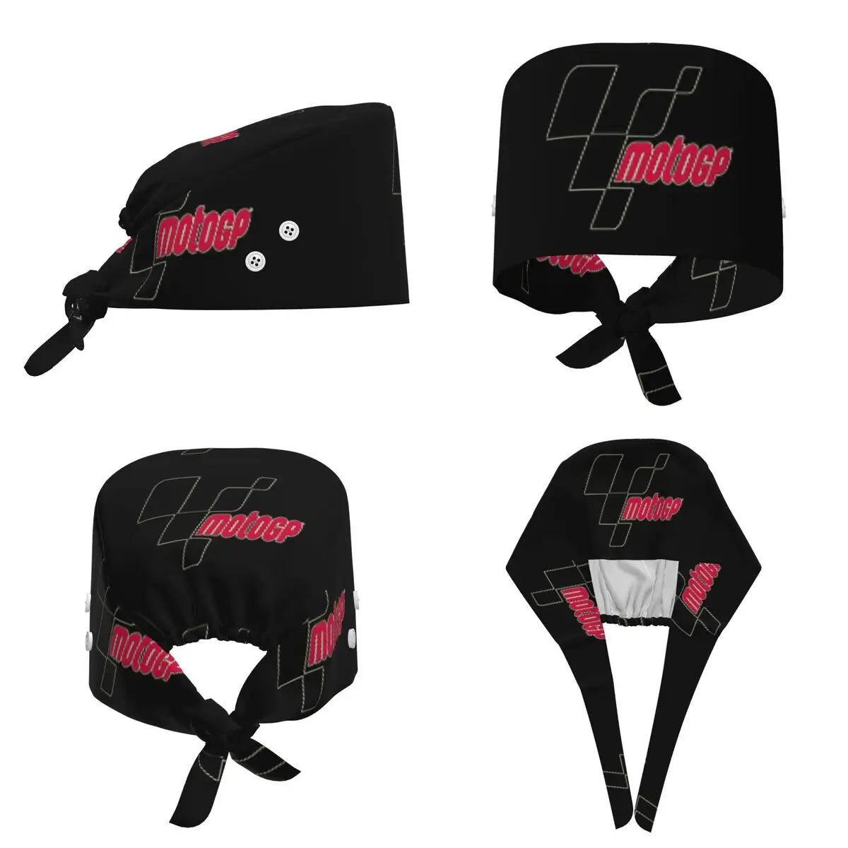 Czapka chirurgiczna Moto GP, czapka robocza dla lekarzy, unisex, regulowana czapka pielęgniarska dla dentystów